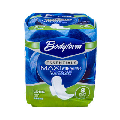 Wholesale Bodyform Essentials Long Maxi Pads with Wings, 8 Pads | | SKU ...