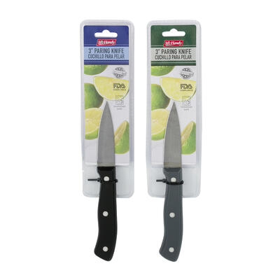 Paring Knife- 3"- 2 ASSORTED Colors