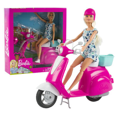 barbie electric scooter