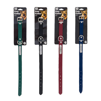wholesale Medium Pets Collar, 15.7", Adjustable Fit, Assorted Colors