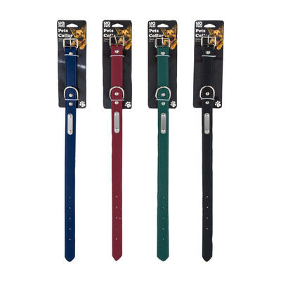 wholesale Large Pets Collar, 19.6", Adjustable Fit, Assorted Colors