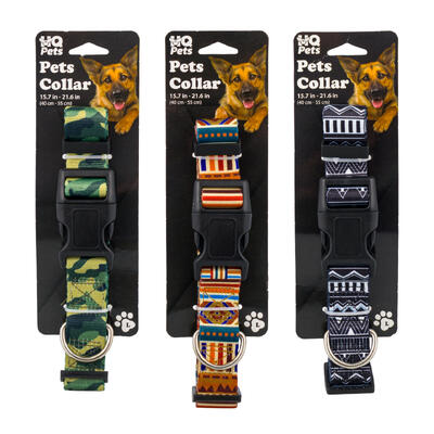 wholesale Pets Collar, Size Large - Assorted Colors