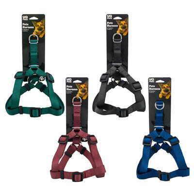 wholesale Medium Pets Harness, 0.74 x 26 in, Assorted Colors