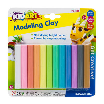 wholesale 12pc Pastel Modeling Clay Set