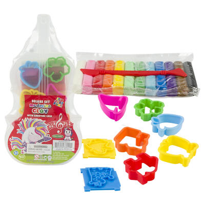 Modeling Clay Deluxe Set W/ Carrying Case