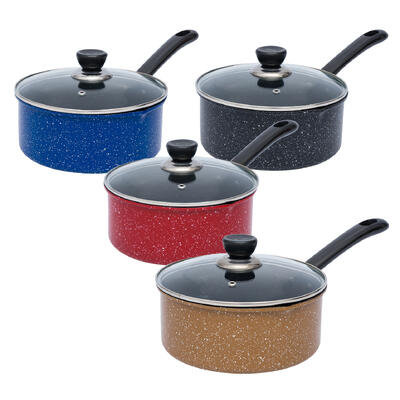 wholesale Mr. Handy Marble Coated Sauce Pan- 8"