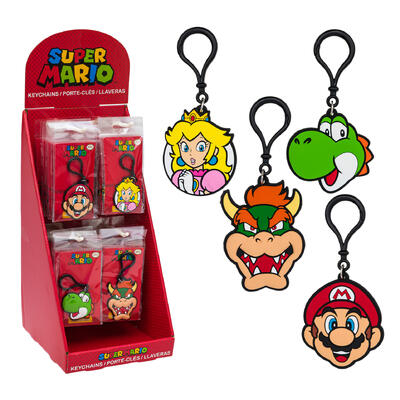 wholesale Super Mario Keychain- 4 Assortments