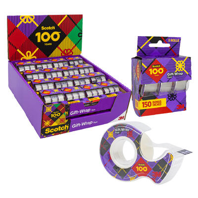 wholesale 3 Pack Gift Tape- 3/4X350FT