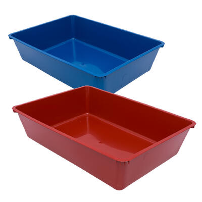 wholesale Cat Litter Pan- Large- Assorted Colors