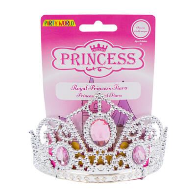 Princess Crown W/ Pink Rhinestone