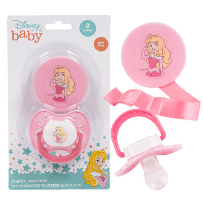 wholesale Disney Princess Sleeping Beauty Orthodontic Pacifier & Holder