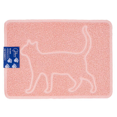 wholesale Gibson Home Pet Elements Cat Silhouette Pet Mat 19 x 14"