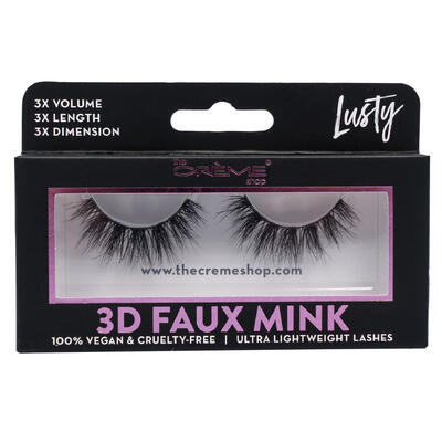 wholesale EYELASHES,1pair 3D FAUX MINK