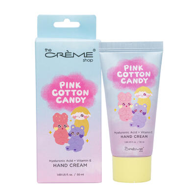 wholesale The Crème Shop Pink Cotton Candy 1.69oz Moisturizing Hand Crème