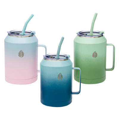 wholesale Hydrox 50oz Tumbler with Straw, Double Wall, Keeps Drinks Hot or Cold