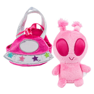 wholesale Aurora Fancy Pals Spacey Pink Alien Plush Toy, 5.5"