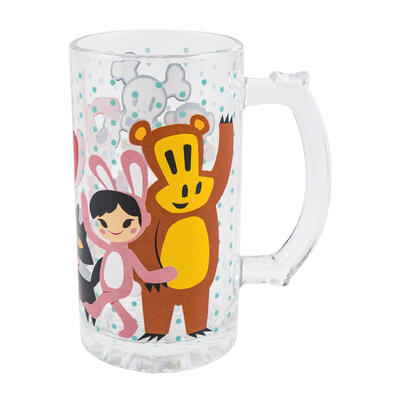 wholesale Paul Frank Glass Beer Mug 17 oz, Assorted
