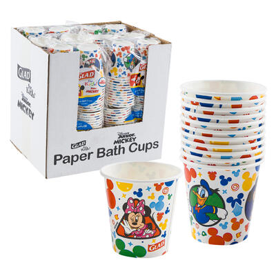 PAPER CUPS,24CT 3oz BATH DIS M