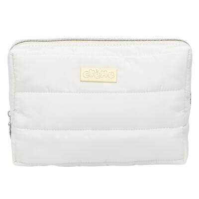 wholesale The Crème Shop Puffy Travel Case, White