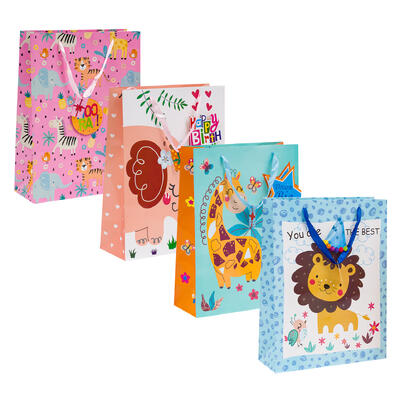 wholesale Kids Birthday Gift Bag Large 12.25 x 17 in - Assorted