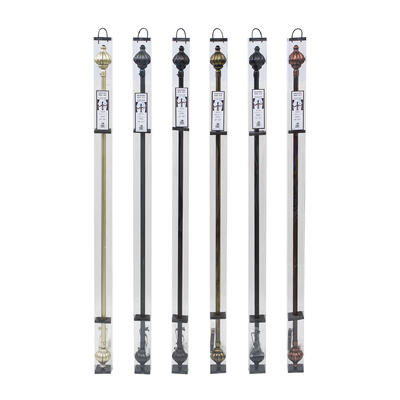 wholesale Sunrise Tulip Drapery Rod Set, 48 - 84 in, Assorted Colors