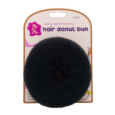 wholesale Hair Donut Bun X-Large, Black