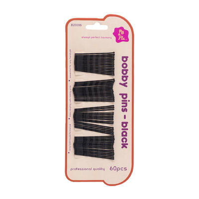 wholesale Black Bobby Pins, 60 Pieces