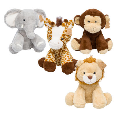wholesale Animal Adventure Bungalows Stuffed Animal Plush Toy - Assorted